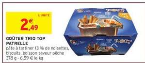 GOÛTER TRIO TOP PATRELLE