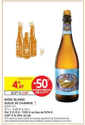 Bière Blonde Queue de Charrue
