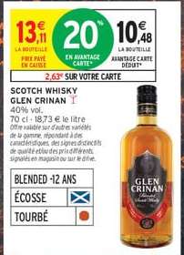 Scotch Whisky Glen Crinan