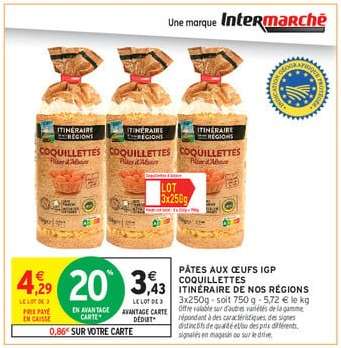 PÂTES AUX ŒUFS IGP COQUILLETTES