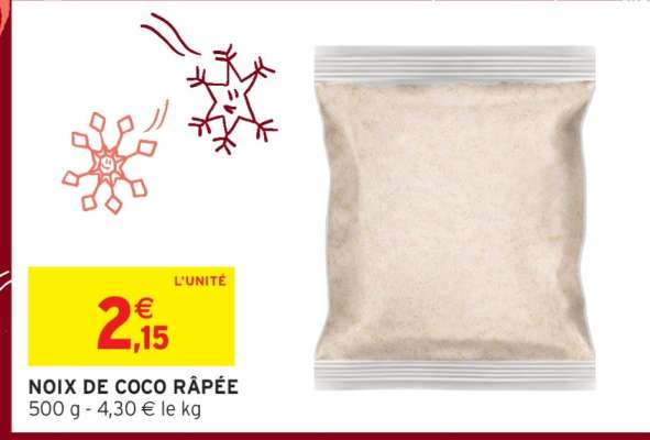 NOIX DE COCO RÂPÉE