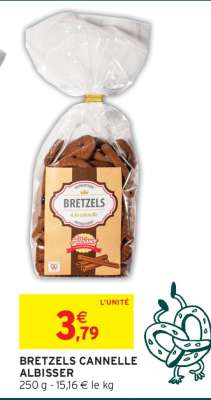 BRETZELS CANNELLE ALBISSER