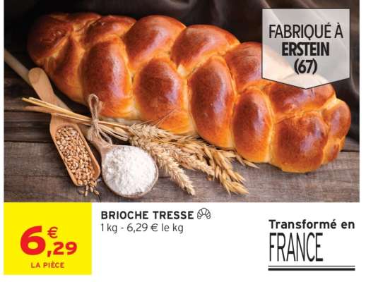 BRIOCHE TRESSE