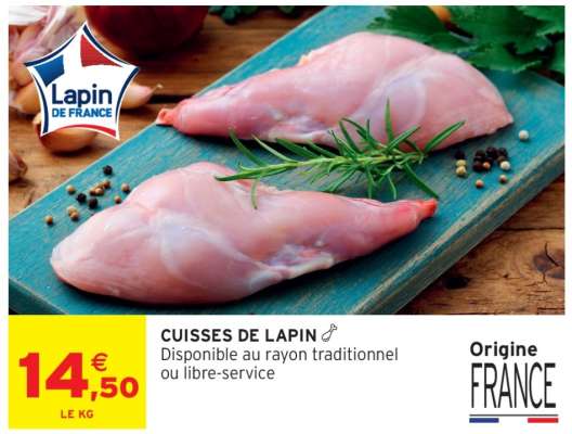 CUISSES DE LAPIN