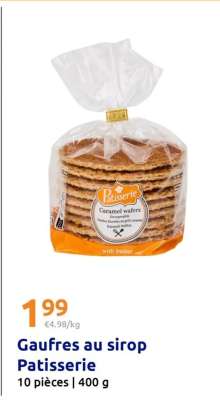 Gaufres au sirop Patisserie