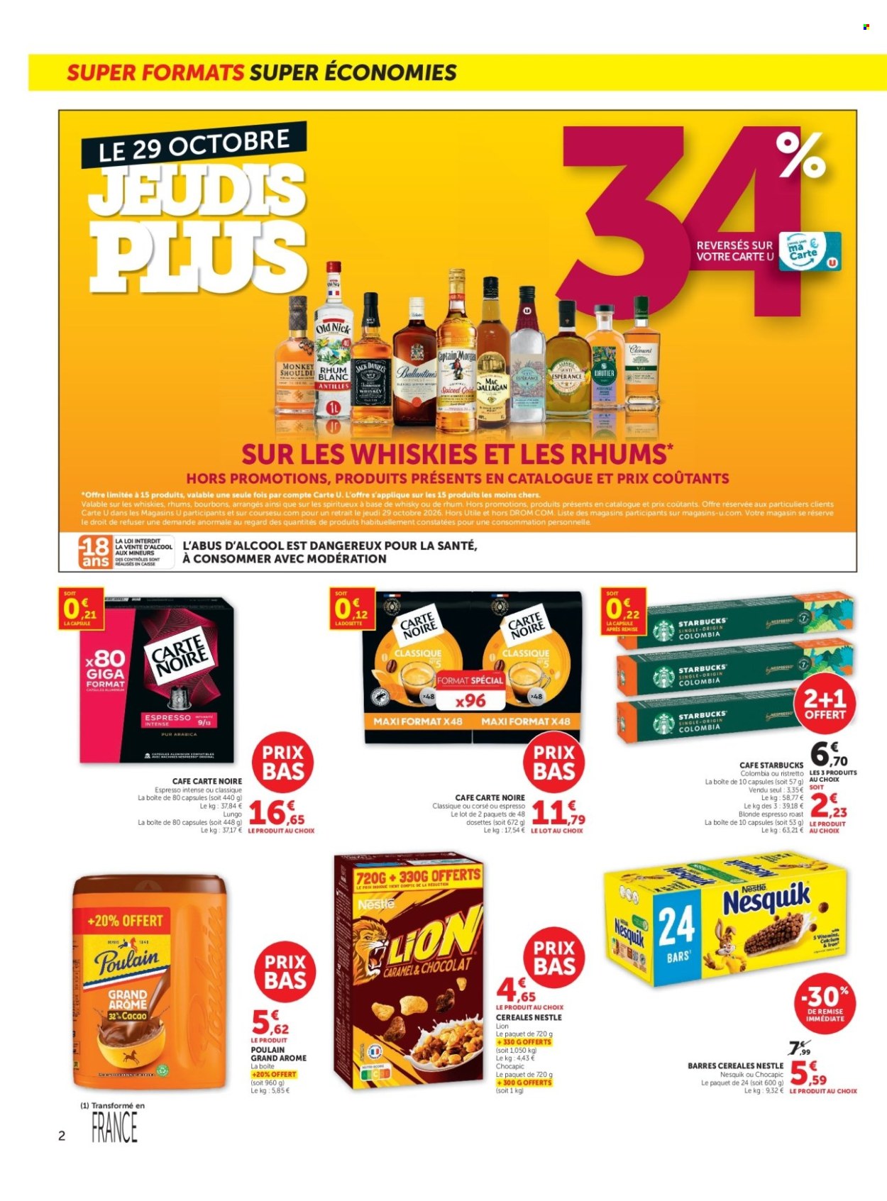 Catalogue SUPER U - 27/10/2026 - 08/11/2026. Page 2