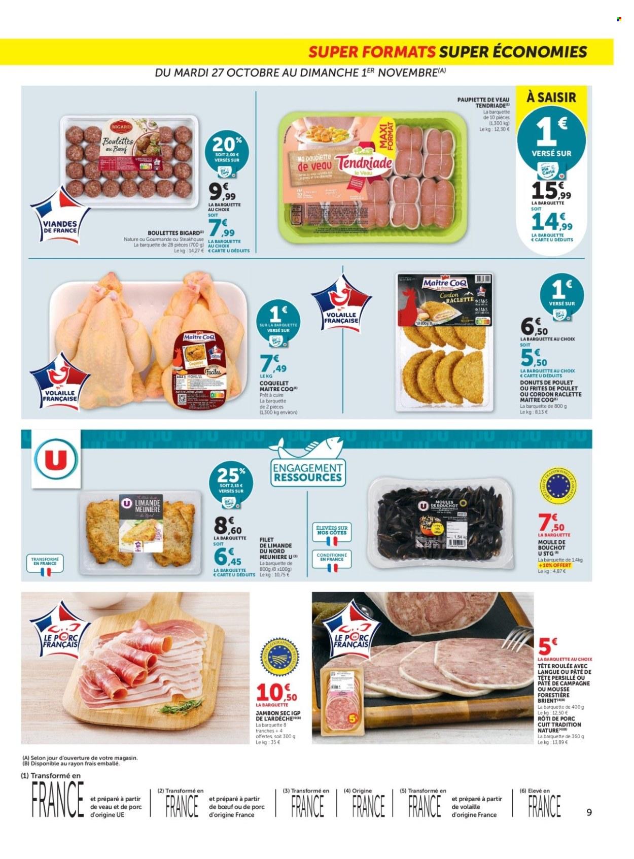 Catalogue SUPER U - 27/10/2026 - 08/11/2026. Page 9