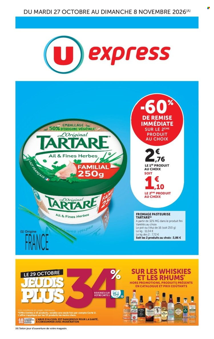 Catalogue U express - 27/10/2026 - 08/11/2026. Page 1