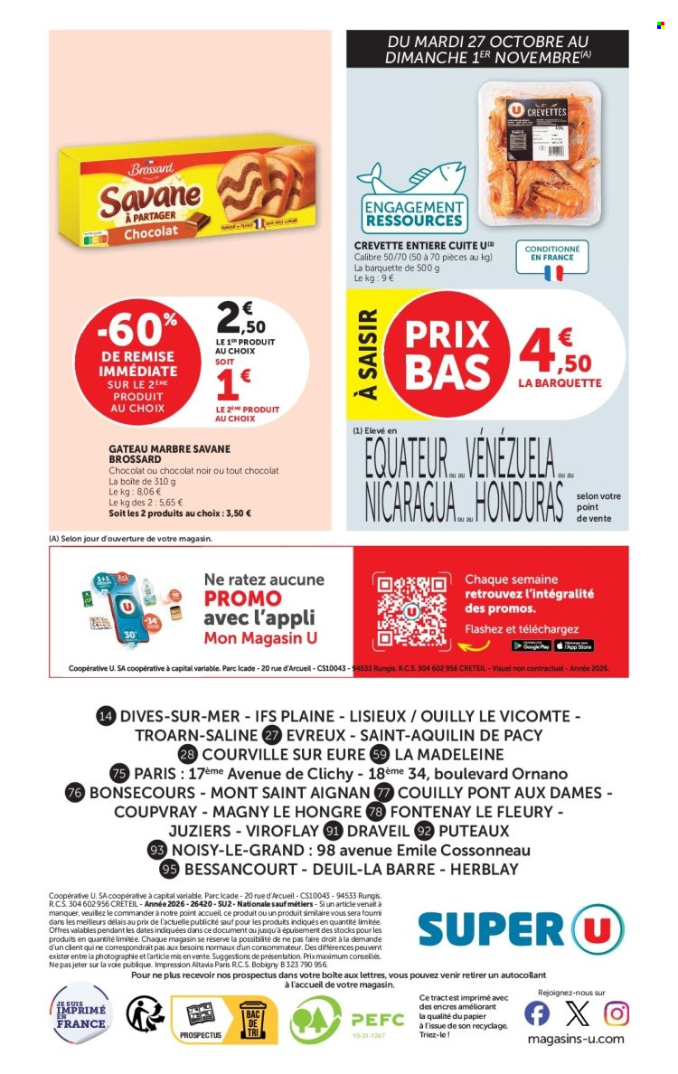 Catalogue SUPER U - 27/10/2026 - 08/11/2026. Page 12