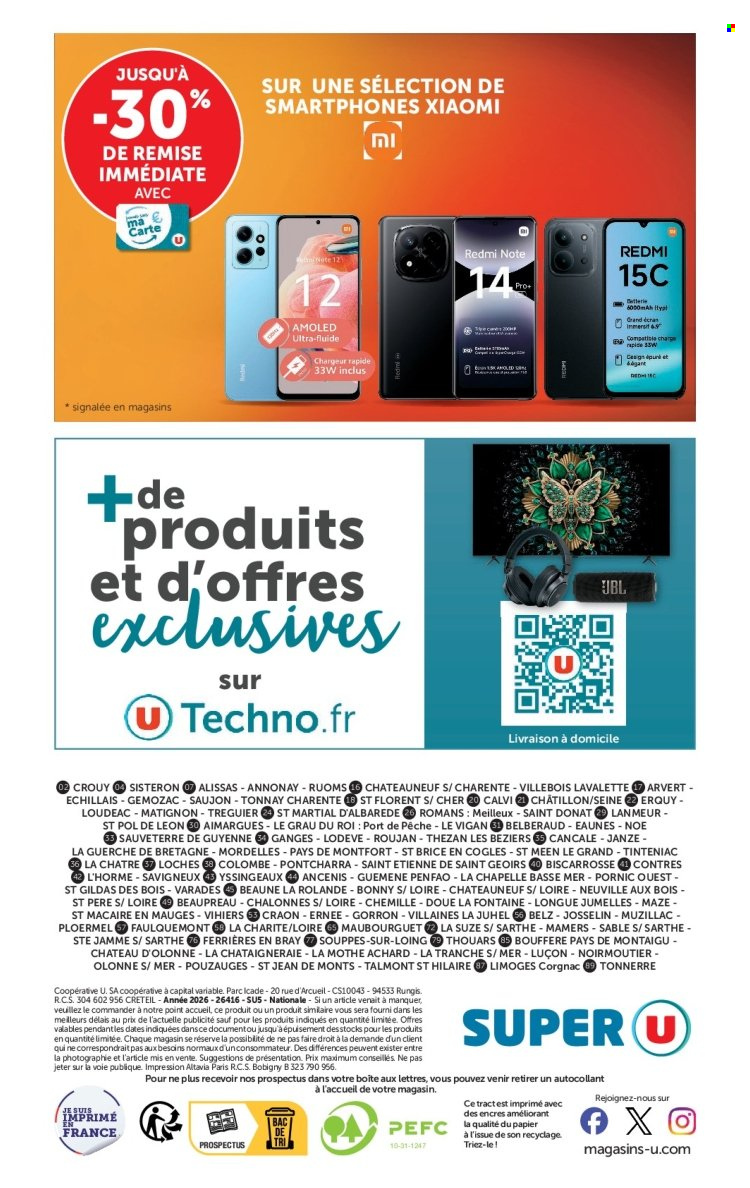 Catalogue SUPER U - 27/10/2026 - 08/11/2026. Page 16