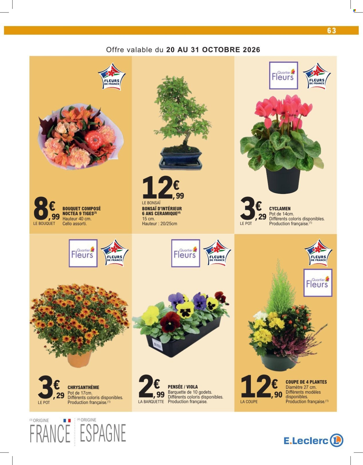 Catalogue E.Leclerc - 20/10/2026 - 31/10/2026. Page 63