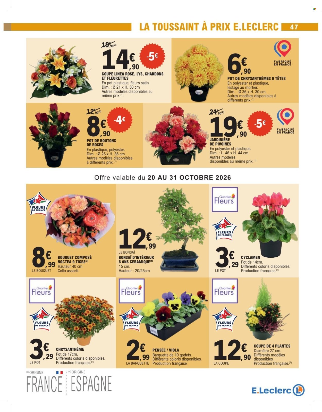 Catalogue E.Leclerc - 20/10/2026 - 31/10/2026. Page 47