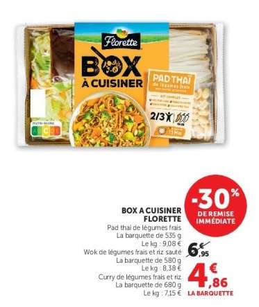 BOX A CUISINER FLORETTE
