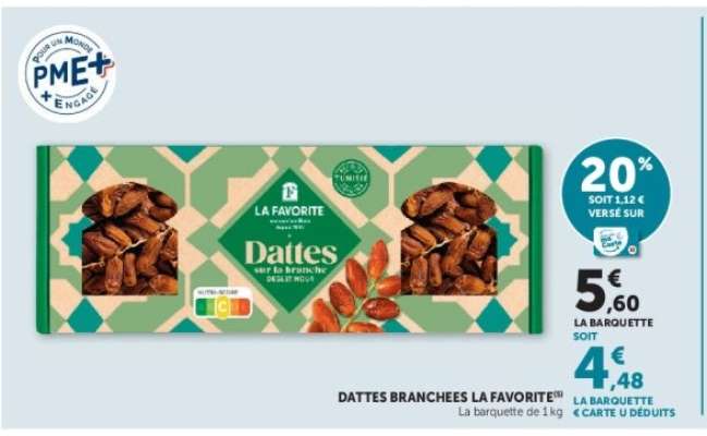 Dattes Branchées La Favorite