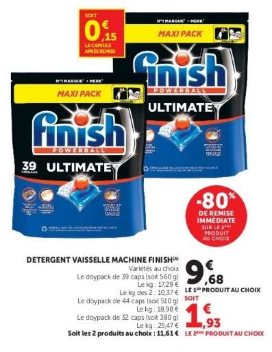 Detergent Vaisselle Machine Finish