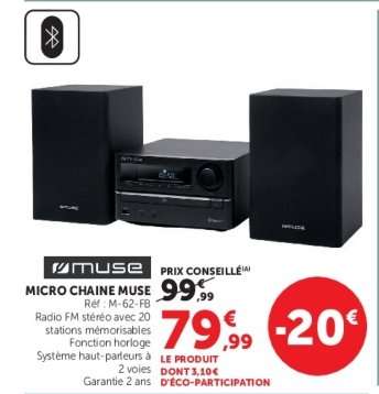 MICRO CHAINE MUSE
