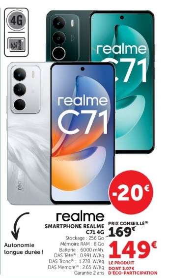 SMARTPHONE REALME C71 4G