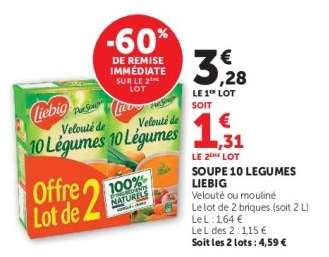 Soupe 10 Légumes Liebig