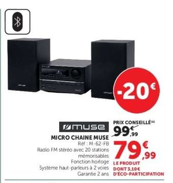 MICRO CHAINE MUSE