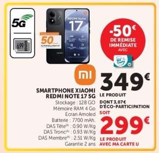 Smartphone Xiaomi Redmi Note 17 5G