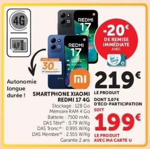 SMARTPHONE XIAOMI REDMI 17 4G
