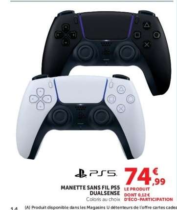 MANETTE SANS FIL PS5 DUALSENSE