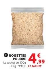 NOISETTES POUDRE