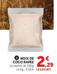 NOIX DE COCO RÂPÉE