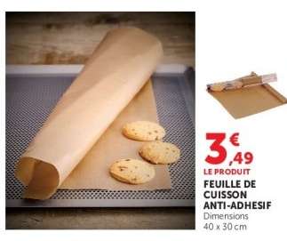 FEUILLE DE CUISSON ANTI-ADHESIF