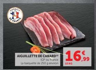 AIGUILLETTE DE CANARD