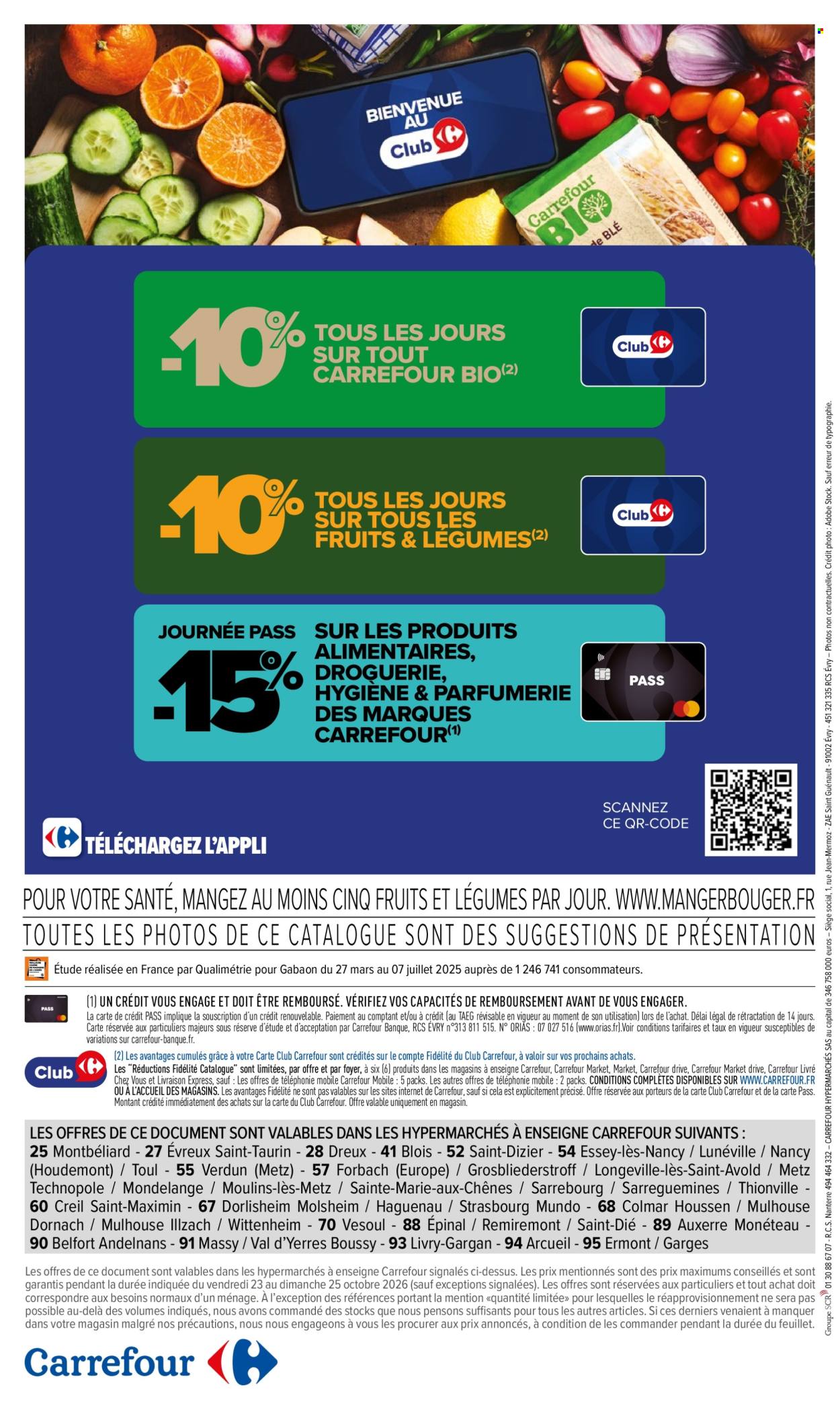 Catalogue Carrefour Hypermarchés - 23/10/2026 - 25/10/2026. Page 2