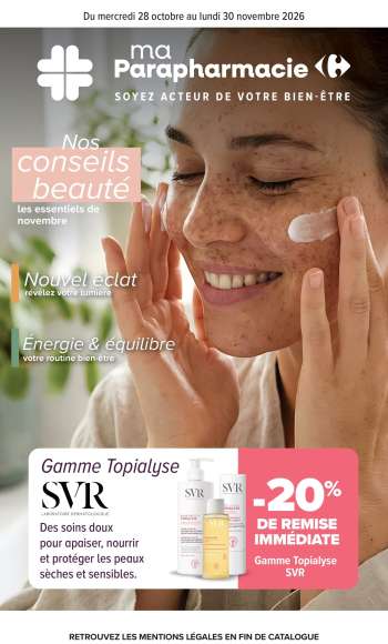 Catalogue Carrefour Hypermarchés - 28/10/2026 - 30/11/2026.