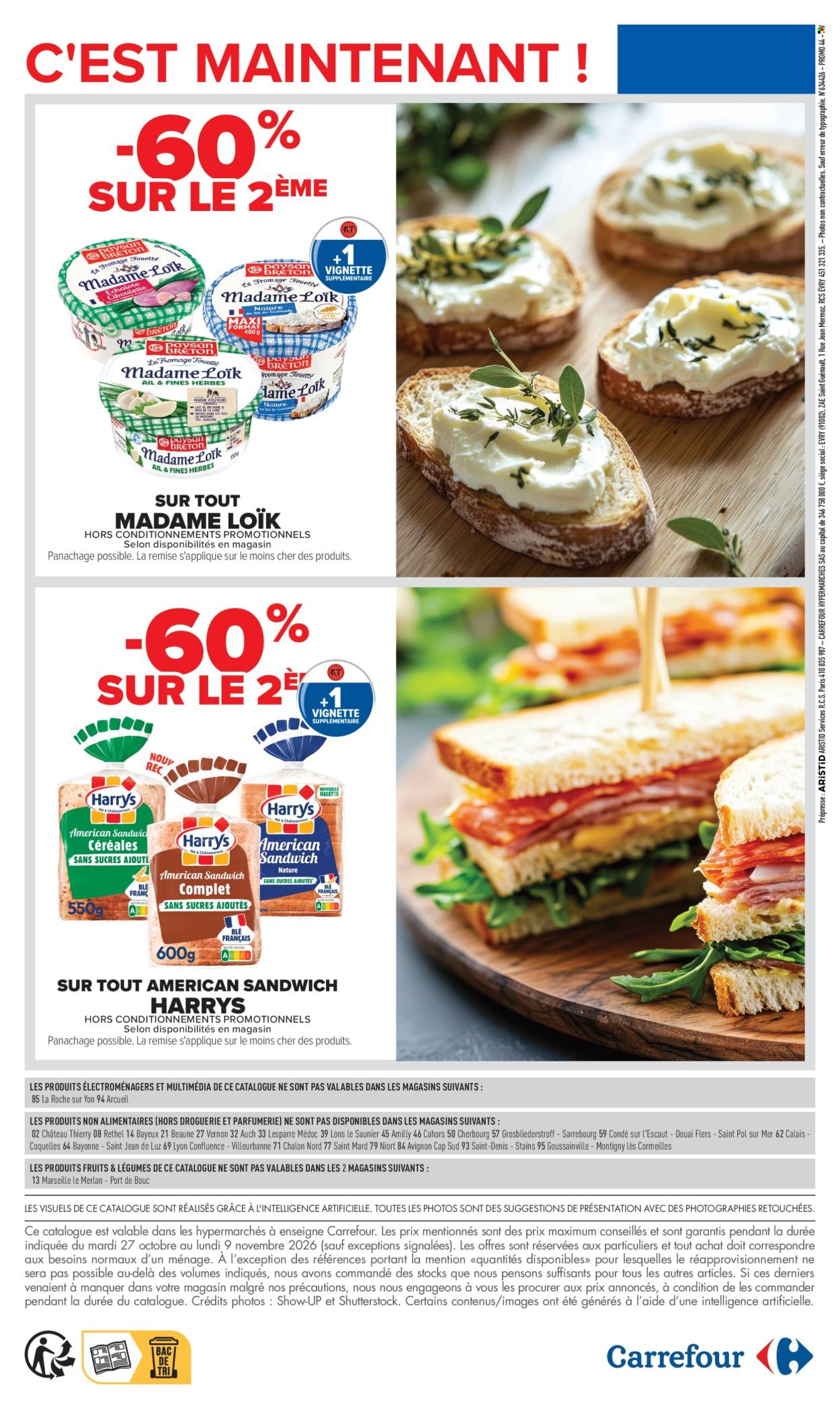 Catalogue Carrefour Hypermarchés - 27/10/2026 - 09/11/2026. Page 2