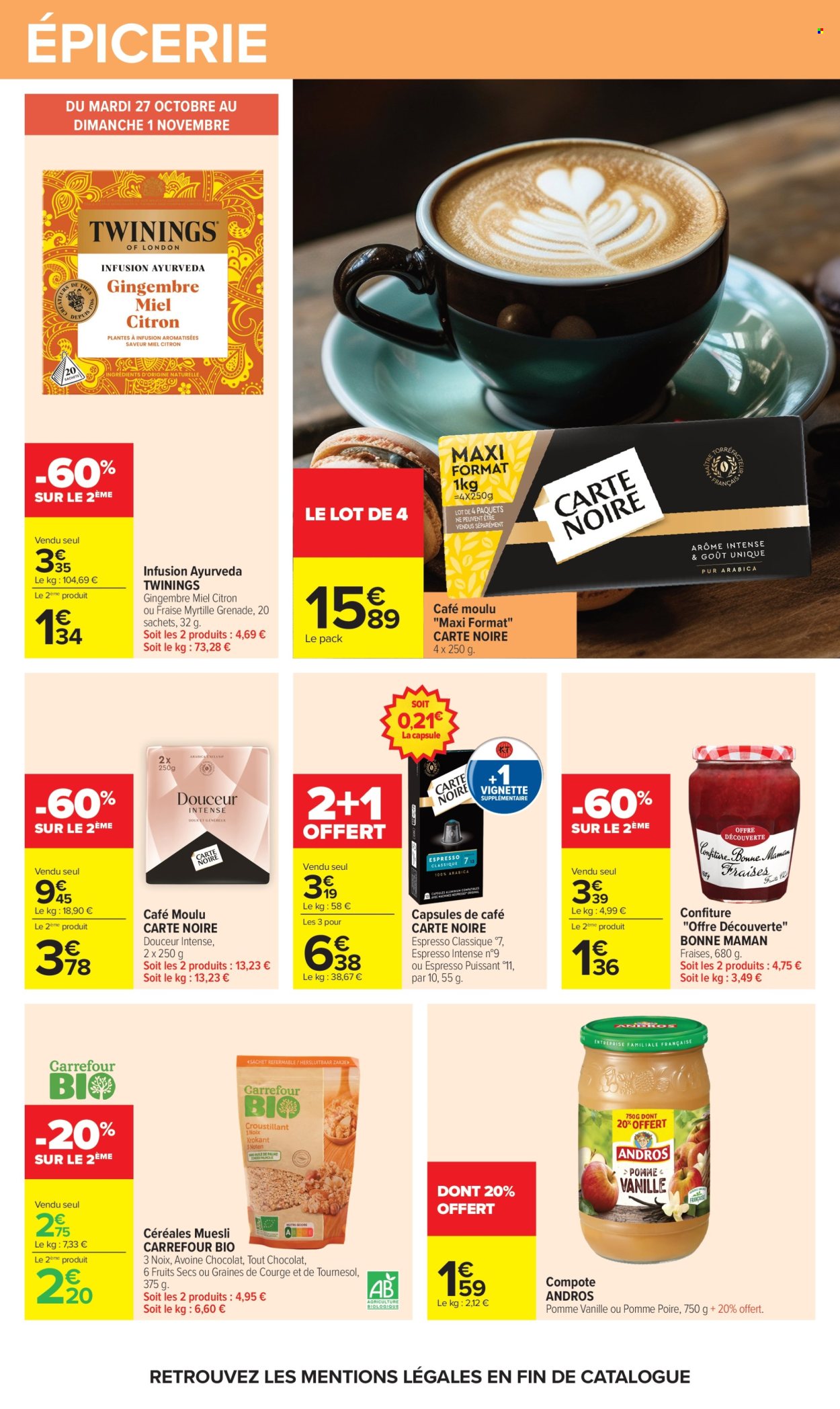 Catalogue Carrefour Hypermarchés - 27/10/2026 - 09/11/2026. Page 41
