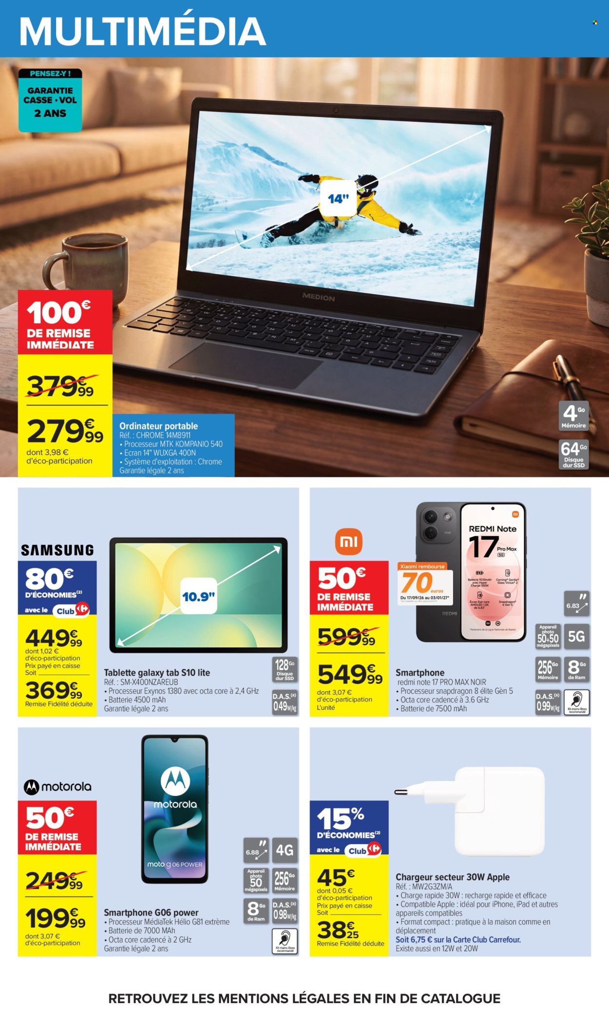 Catalogue Carrefour Hypermarchés - 27/10/2026 - 09/11/2026. Page 72