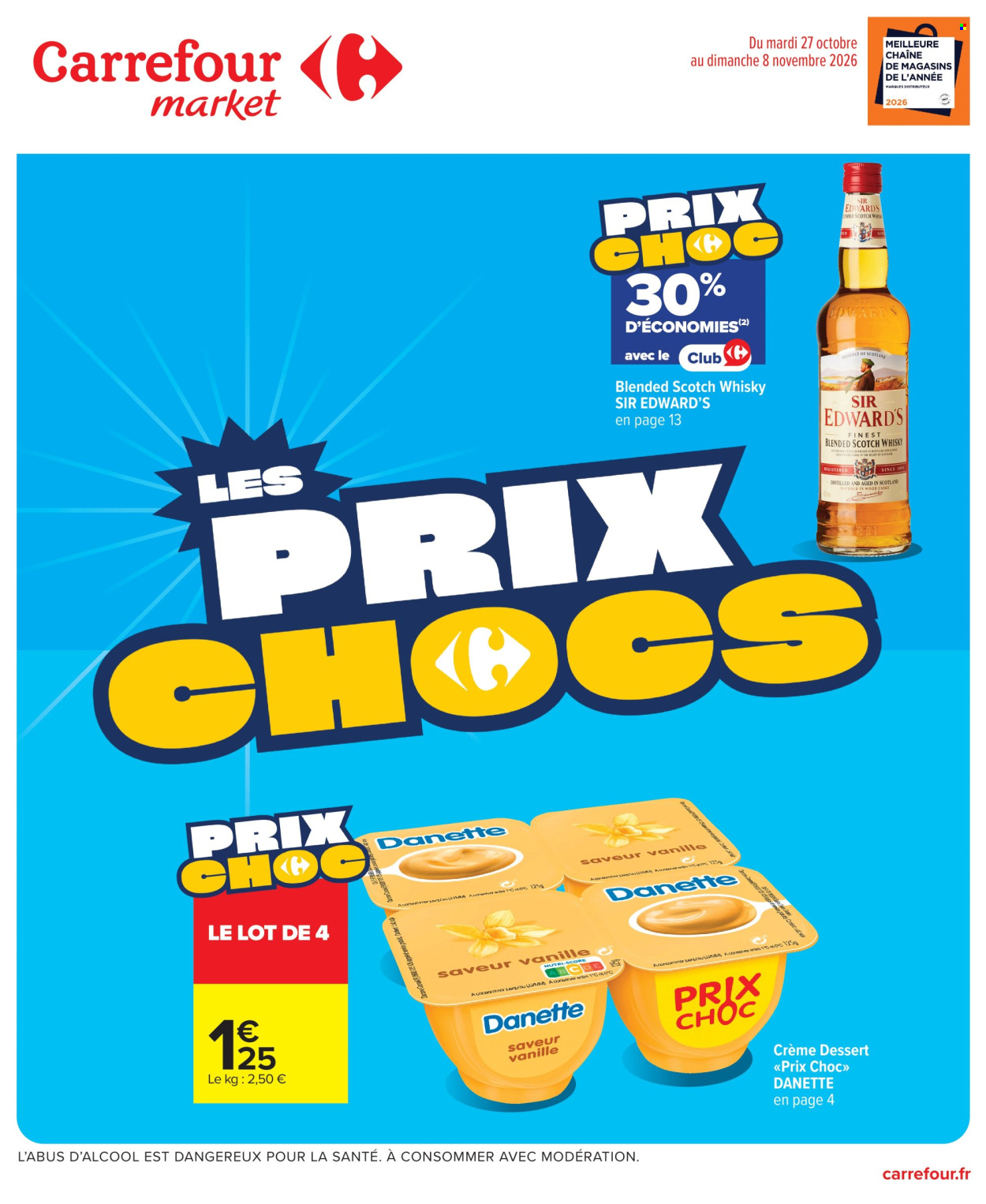 Catalogue Carrefour Market - 27/10/2026 - 08/11/2026. Page 1