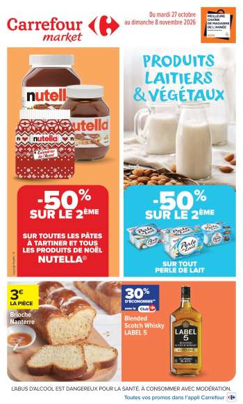 Catalogue Carrefour Market - 27/10/2026 - 08/11/2026.