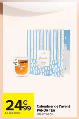 Calendrier de l'avent PANDA TEA