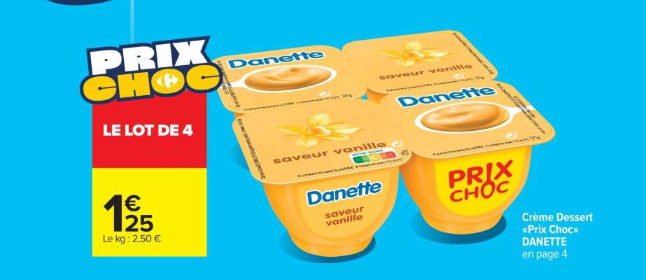 Danette Saveur Vanille
