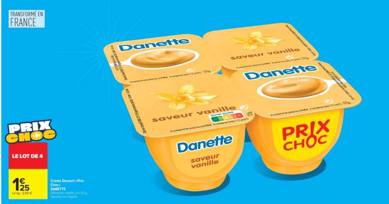 Danette Saveur Vanille