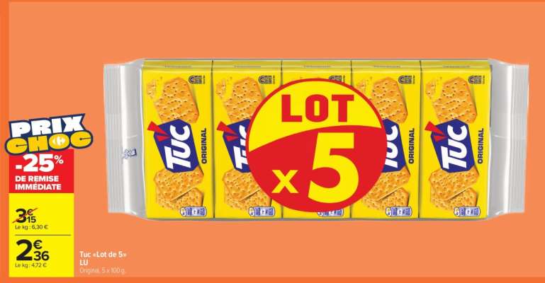 Tuc "Lot de 5"