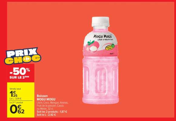 Boisson MOGU MOGU