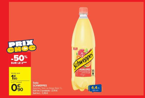 Soda SCHWEPPES