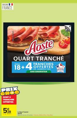 LE QUART TRANCHE AOSTE