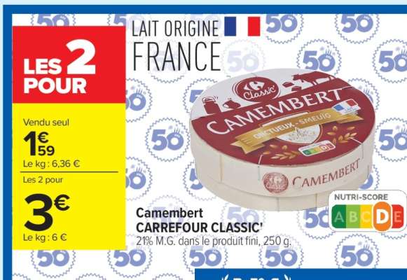 Camembert Carrefour Classic