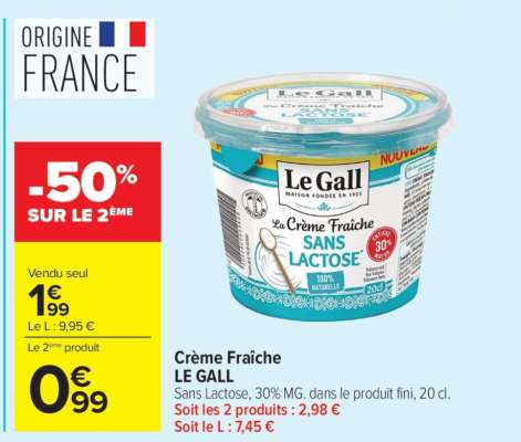 Crème Fraîche LE GALL