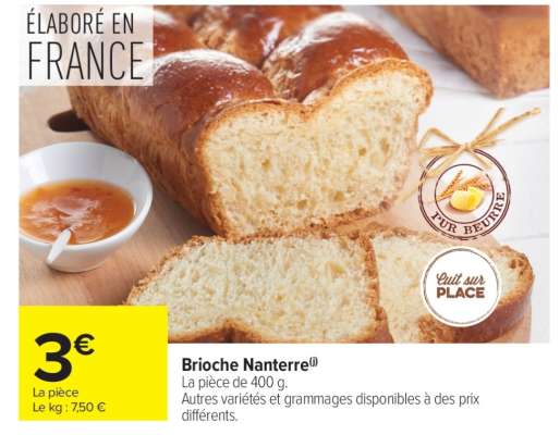 Brioche Nanterre