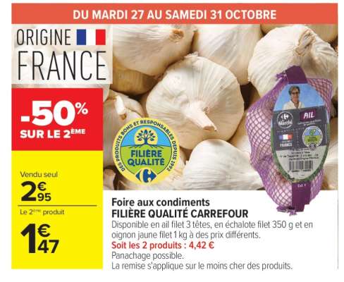 AIL FILIÈRE QUALITÉ CARREFOUR