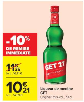 Liqueur de Menthe GET
