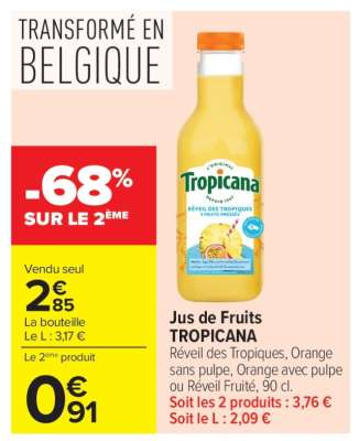 Jus de Fruits TROPICANA